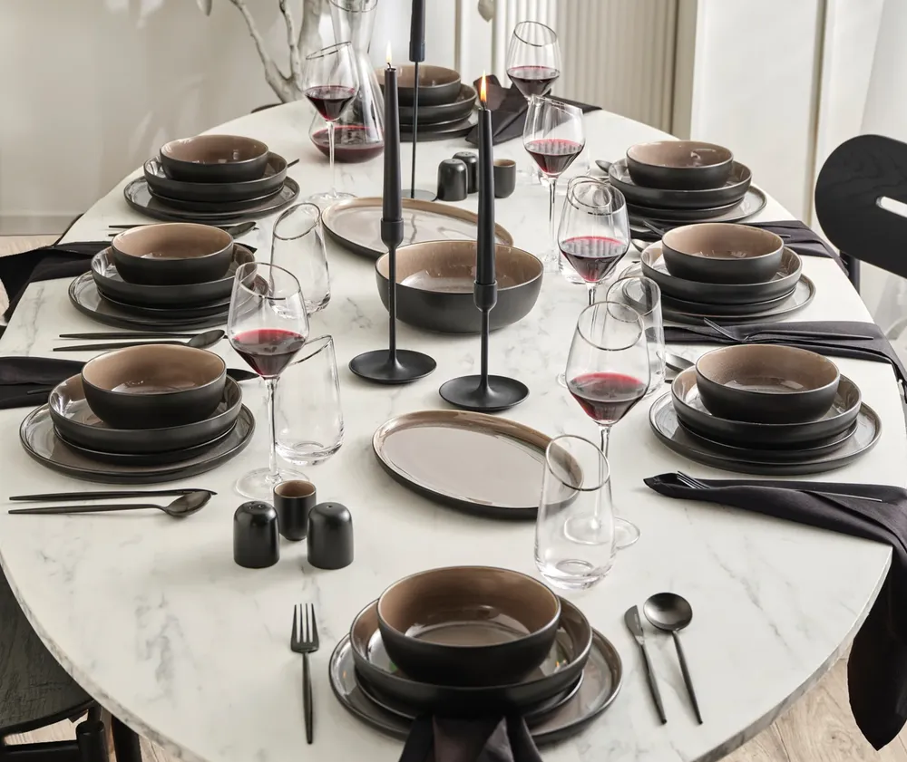 Karaca Earth Collection Mercure 59-Delige 12-Persoons Serviesset - Afbeelding 2