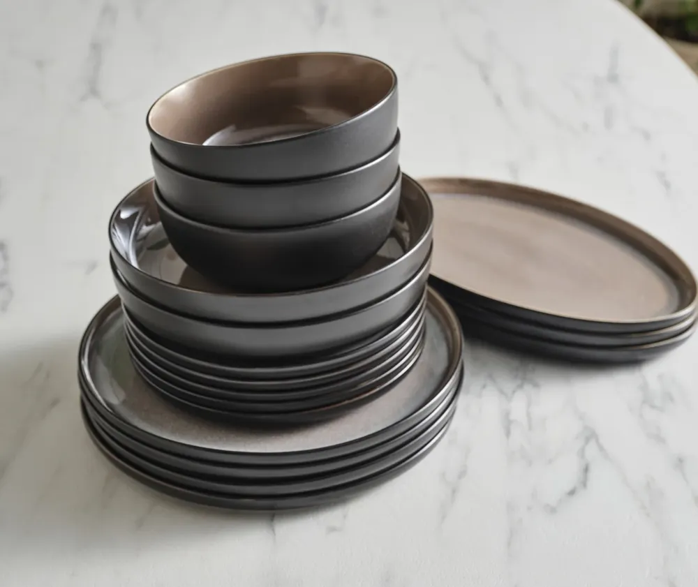 Karaca Earth Collection Mercure 59-Delige 12-Persoons Serviesset - Afbeelding 6