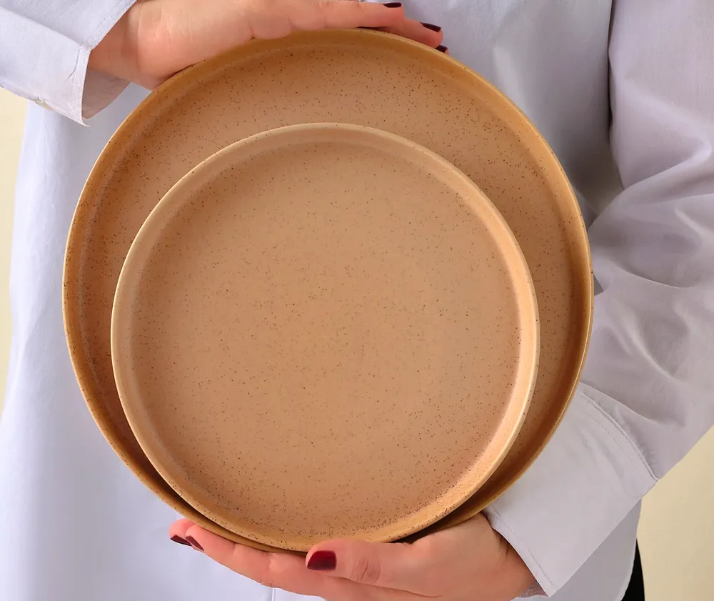 Karaca x Fatih Tutak Earth Collection 57-delige Serviesset voor 12 Personen - Afbeelding 6