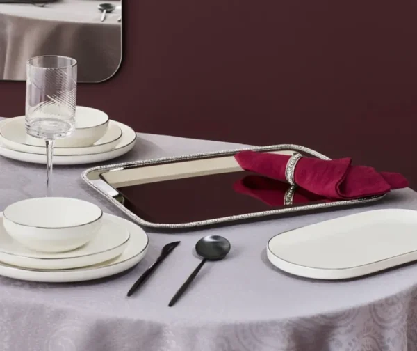 Karaca Home Majesty Decoratieve Dienblad Rechthoekig 42x29,5 cm