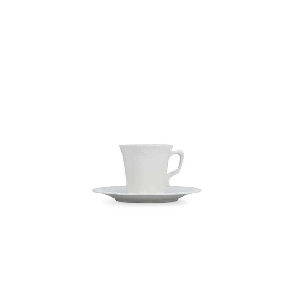 Schotel 16,5CM Ivoor Retro - Afbeelding 2
