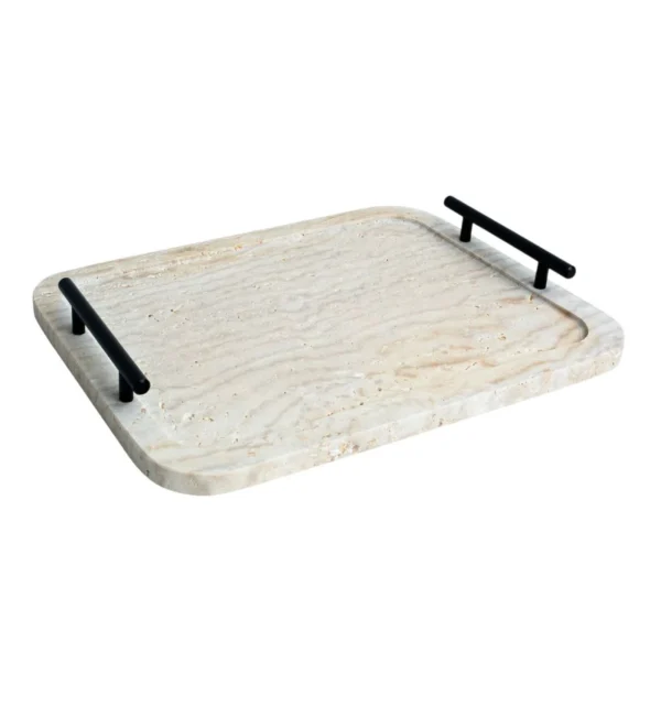 travertine Dienblad | 25,0X35,0X1,8 CM
