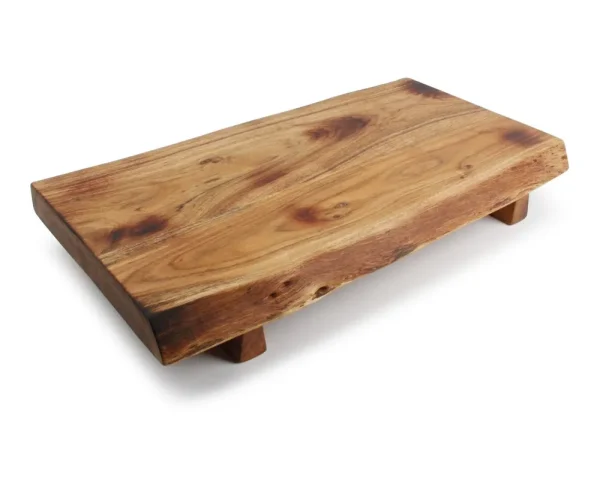Serveerplank 50x28xH7,5cm acacia hout Chop
