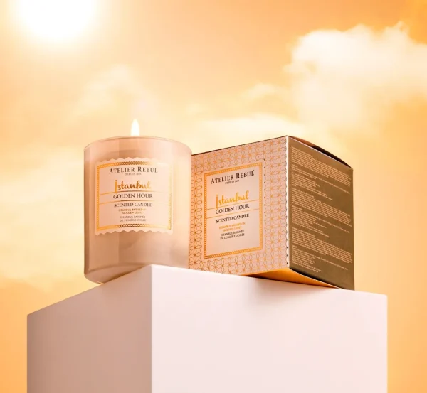 Atelier Rebul Istanbul Golden Hour Geurkaars 210g