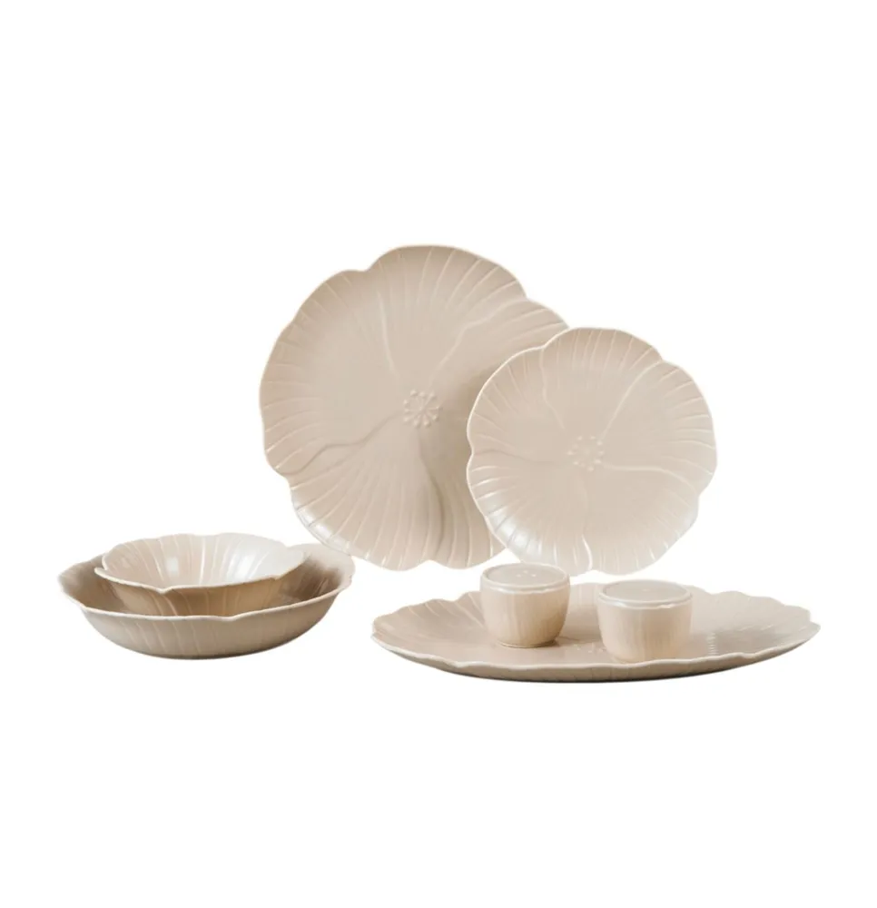 Florange Servies set | Beige 27-Delig