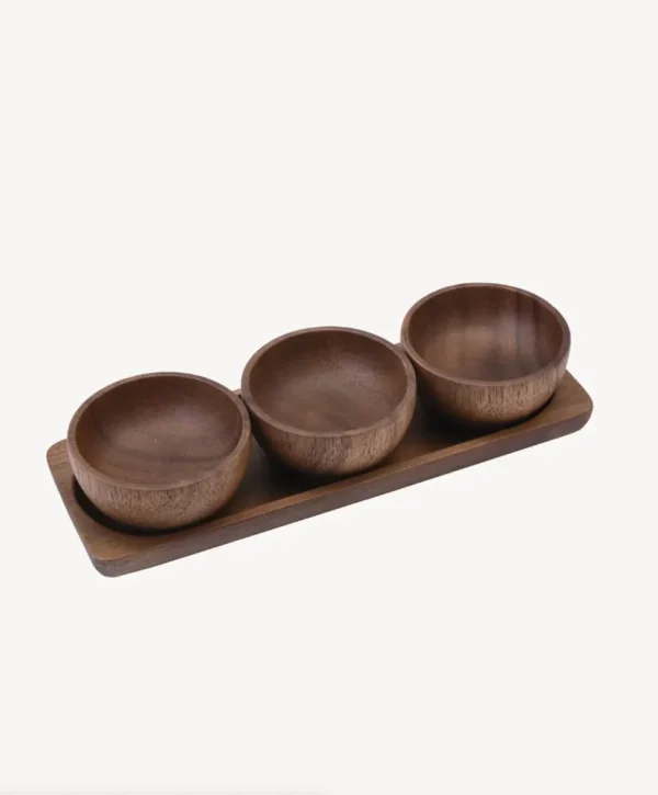 Acacia Bedum Schalen Set