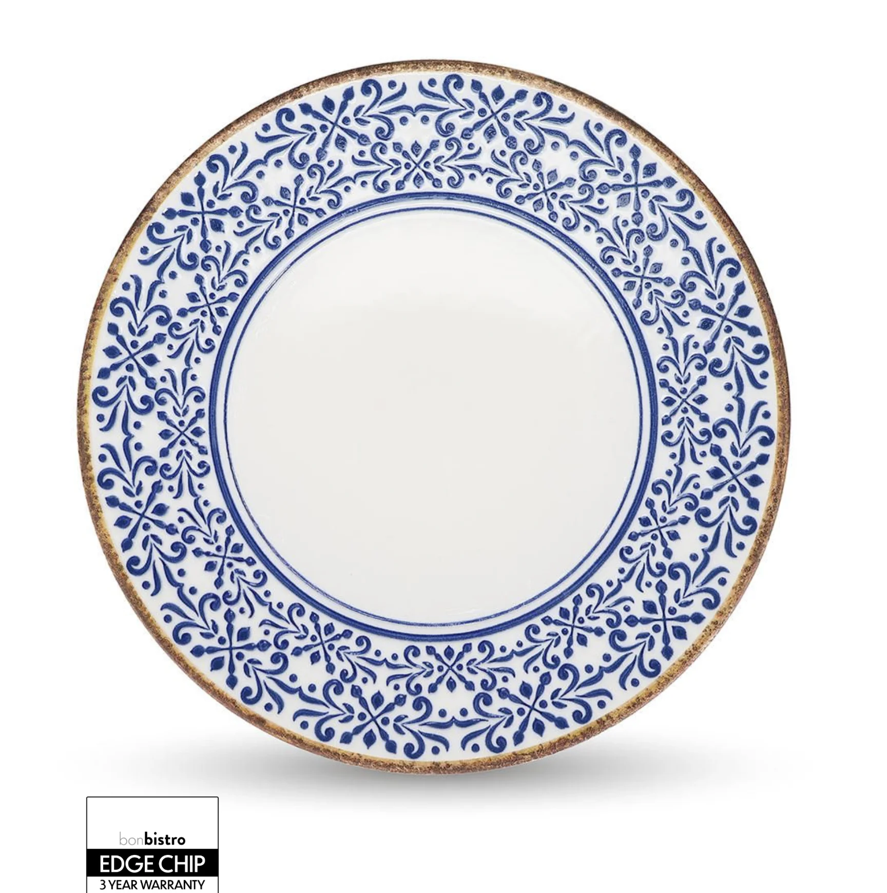 Plat Bord 32cm Blauw Azul