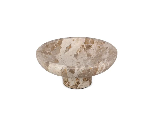 S|P Collection Sierschaal 25,5xH5cm marmer beige Opus
