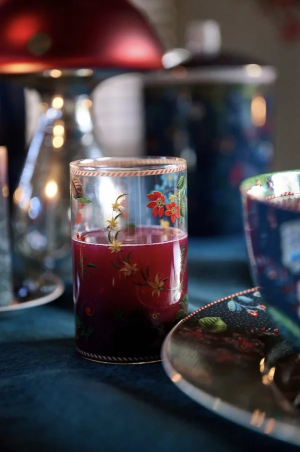 PIP Studio Longdrinkglas Berry Blues Meerkleurig