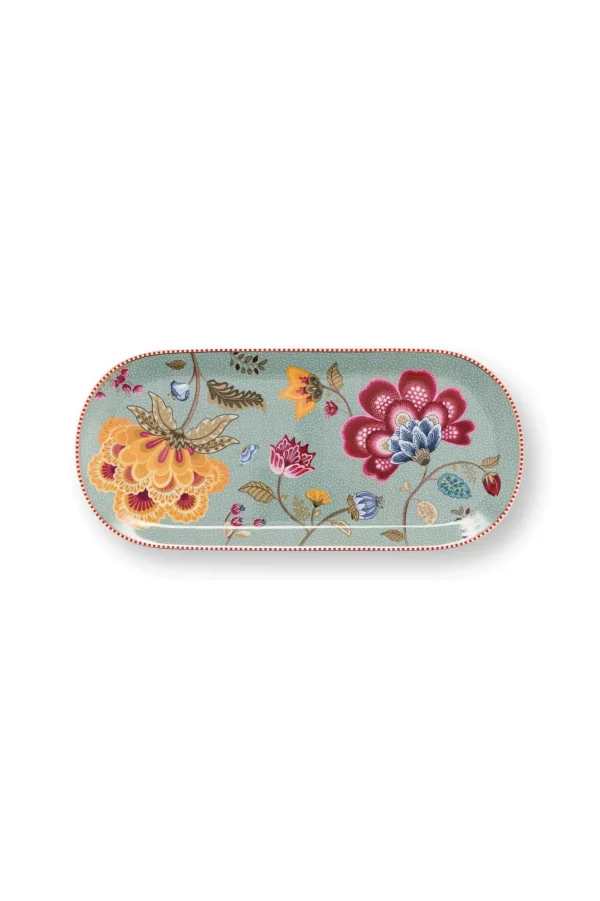 PIP Studio Taartplateau Blooming Tales Fantasy Blauw