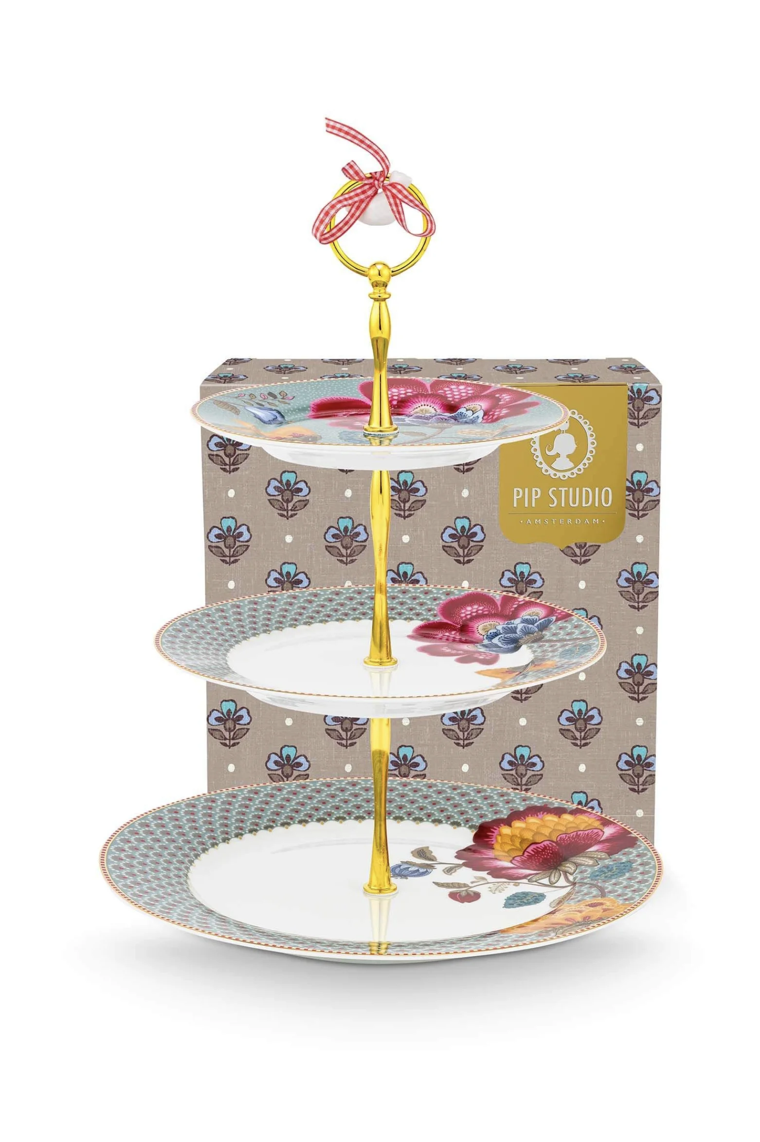 PIP Studio Etagère 3 Laags Blooming Tales Fantasy Blauw