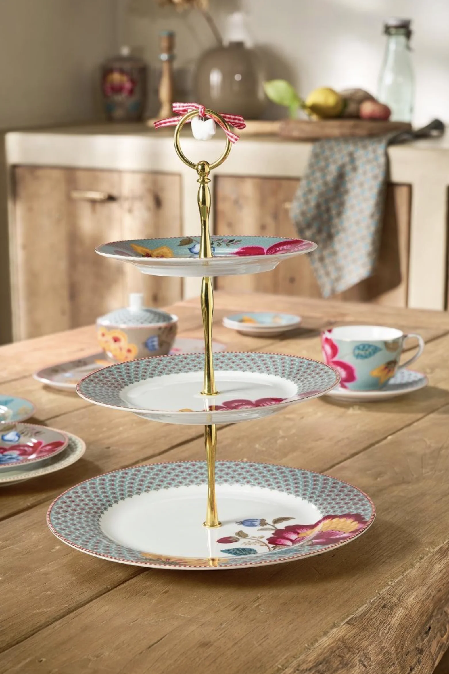 PIP Studio Etagère 3 Laags Blooming Tales Fantasy Blauw