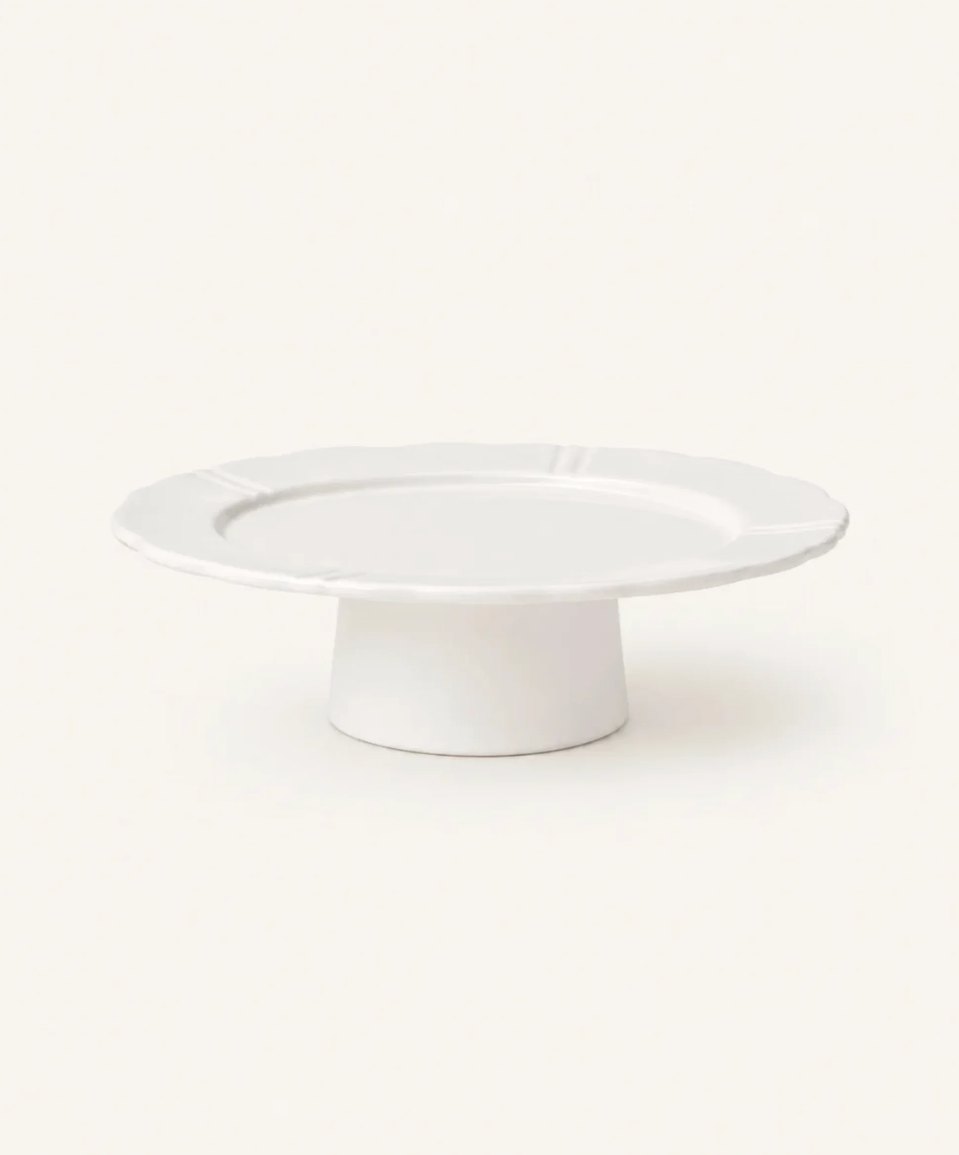 Plain Taartplateau | Porselein