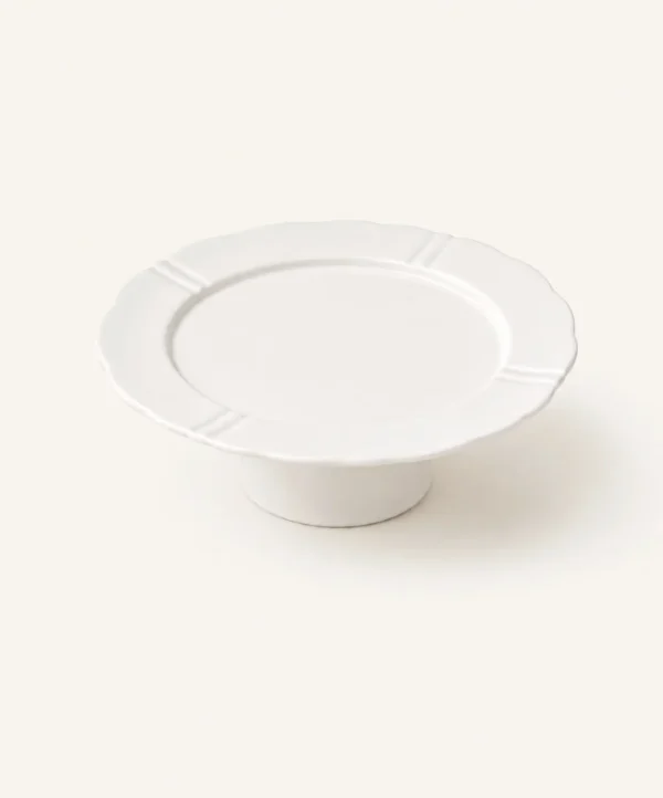 Plain Taartplateau | Porselein