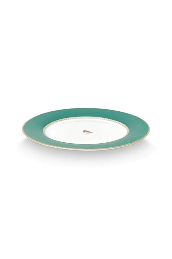 PIP Studio Love Birds Ontbijtbord Groen 21cm