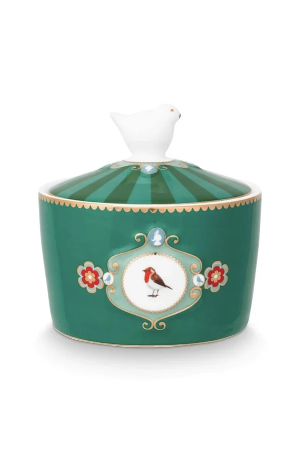 PIP Studio Love Birds Suikerpot Groen