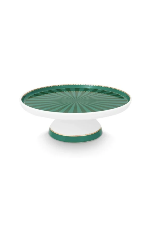 PIP Studio Love Birds Taartplateau Klein Groen