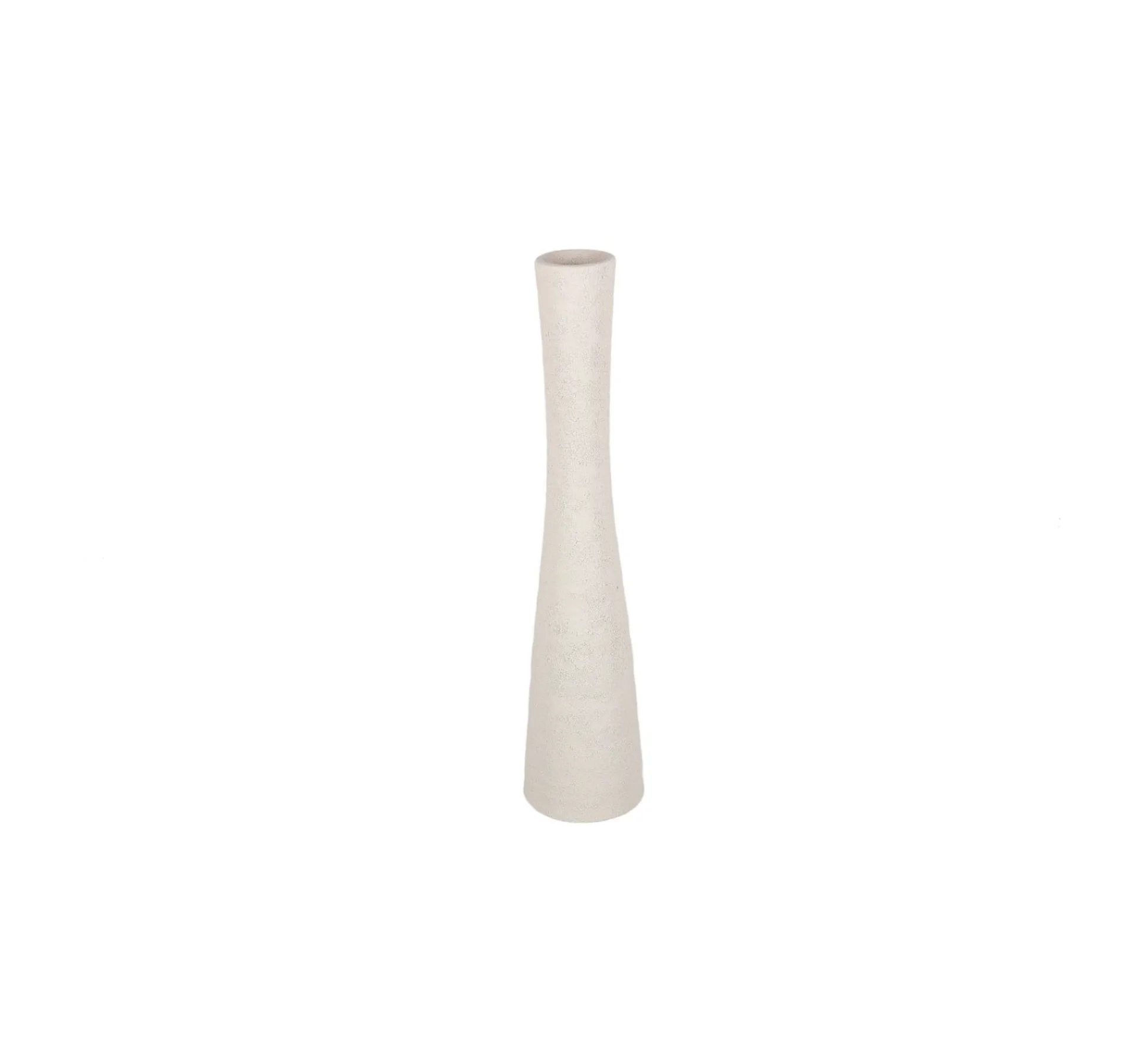 S&P Vaas 8xH29cm organisch wit Cone
