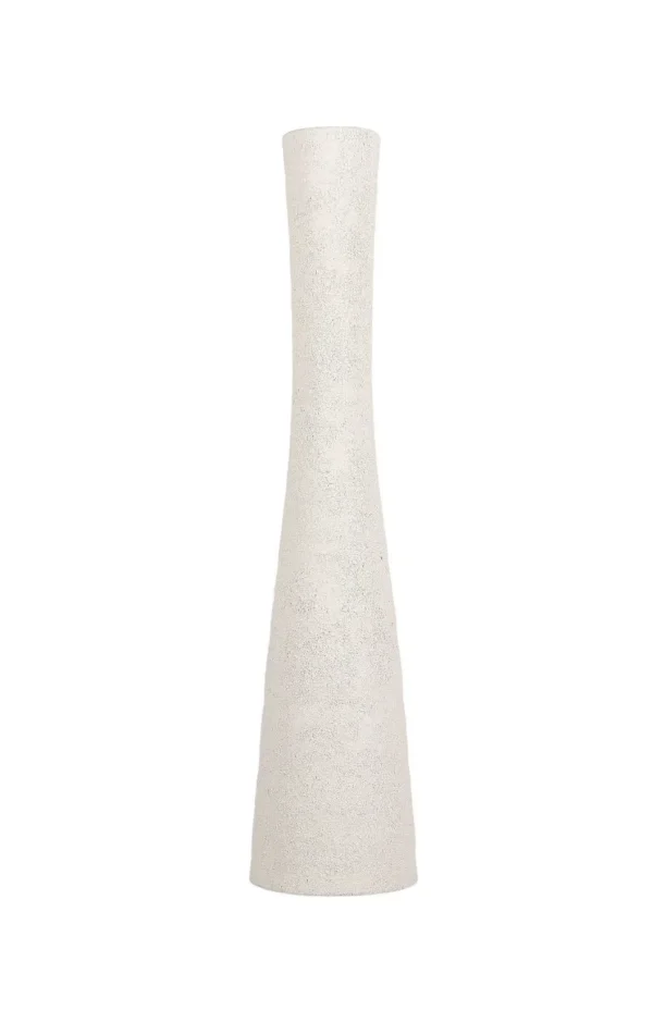 S&P Vaas 9xH40,5cm organisch wit Cone