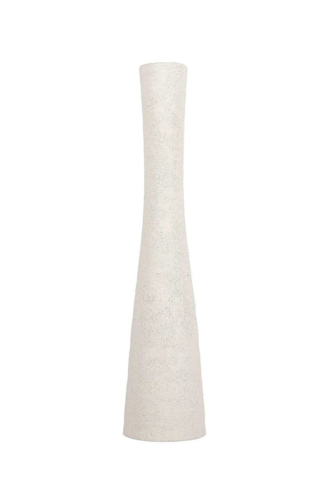 S&P Vaas 9xH40,5cm organisch wit Cone