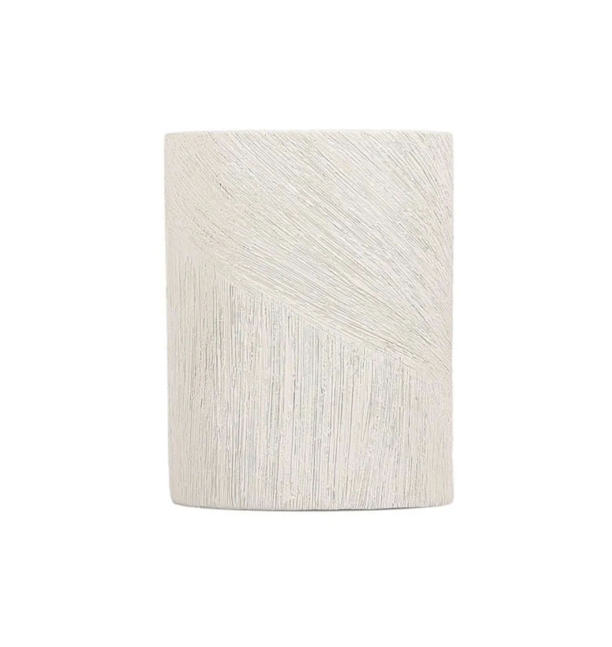 S&P Vaas 13,5x9xH17,5cm ovaal beige Vico