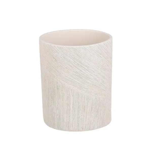 S&P Vaas 13,5x9xH17,5cm ovaal beige Vico