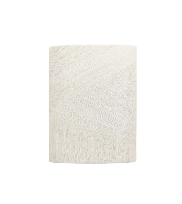 S&P Vaas 18,5x8,5xH24,5cm ovaal beige Vico