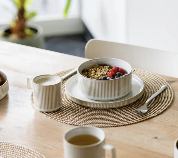 S&P Placemat 36cm geweven beige Tabletop