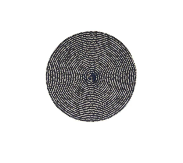 S&P Placemat 36cm geweven blauw Tabletop