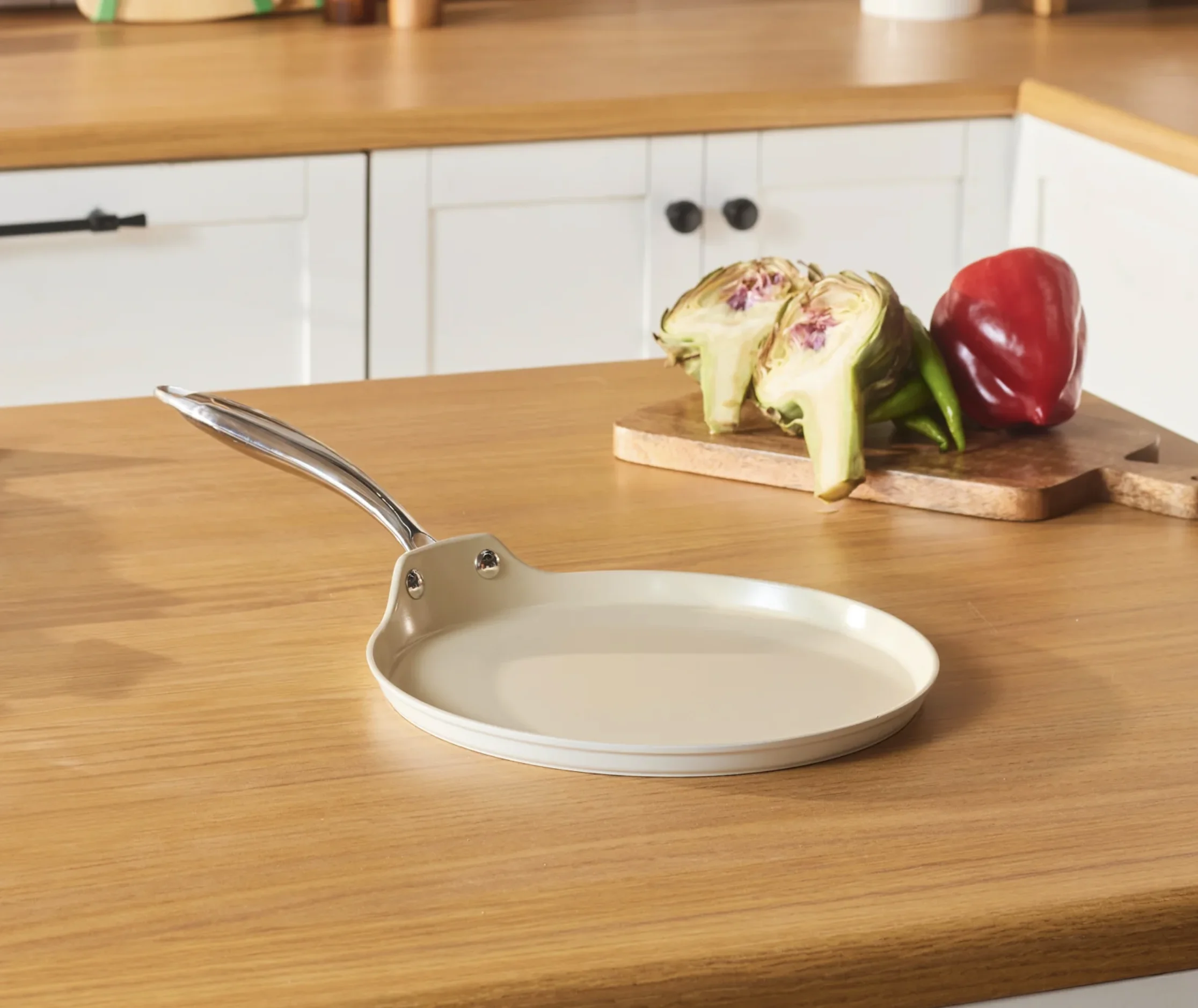 Karaca Swiss Crystal Almond Cream Pannenkoekenpan 25 cm