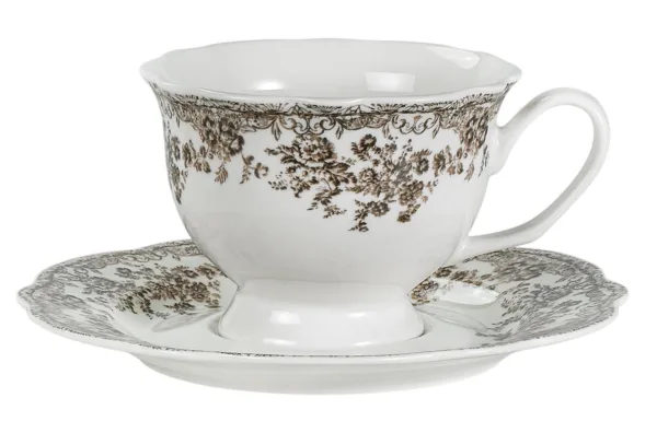 Heritage Koffieset Bruin 12 Delig
