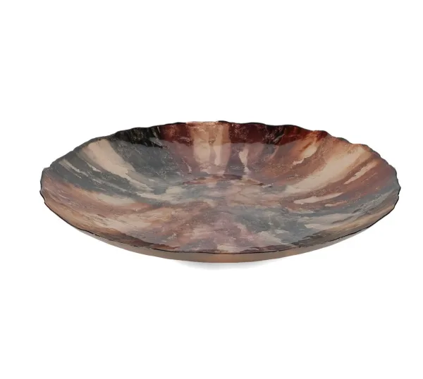 S&P Sierschaal 59xH7cm glas haze Cosmo