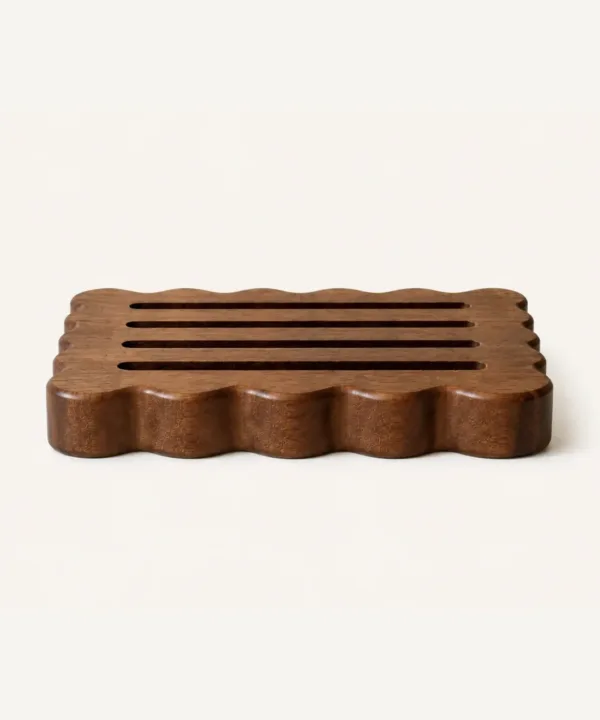 Pannenonderzetter van acaciahout