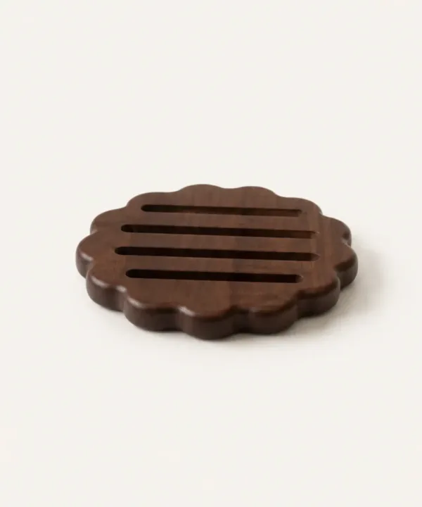 Pannenonderzetter van acaciahout