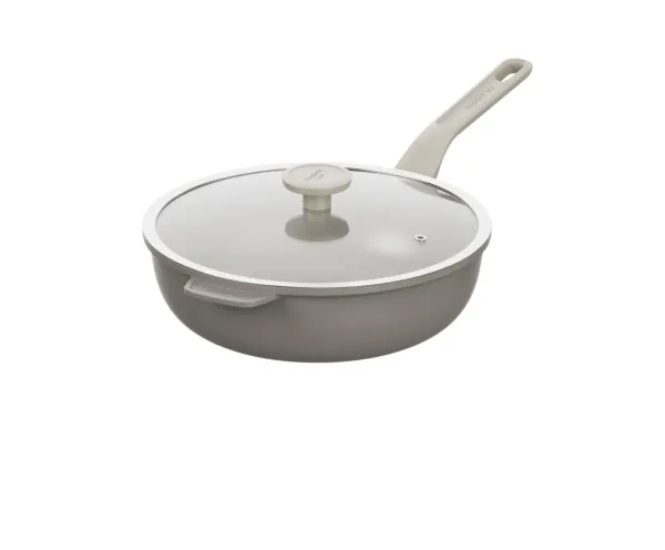 Berghoff LEO Wok met deksel antikleef Dune - Ø 28cm