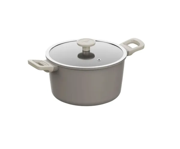 Berghoff LEO Kookpot met deksel antikleef Dune - Ø 24cm