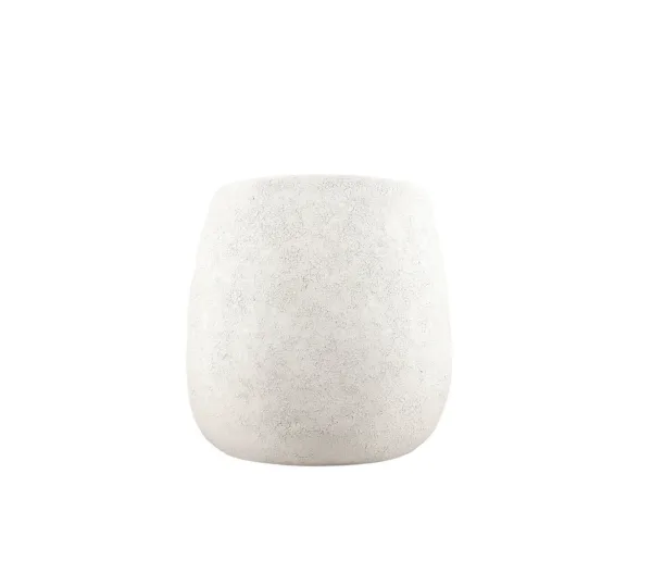S&P Bloempot 28xH24cm organisch beige Cave