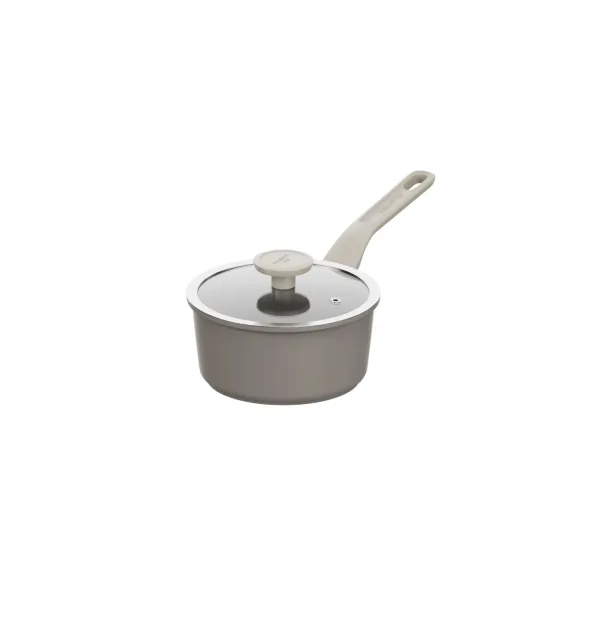 Berghoff LEO Steelpan met deksel antikleef Dune - Ø 18cm