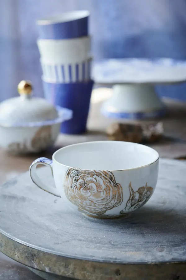 Pip Studio Royal White Thee Kop en Schotel