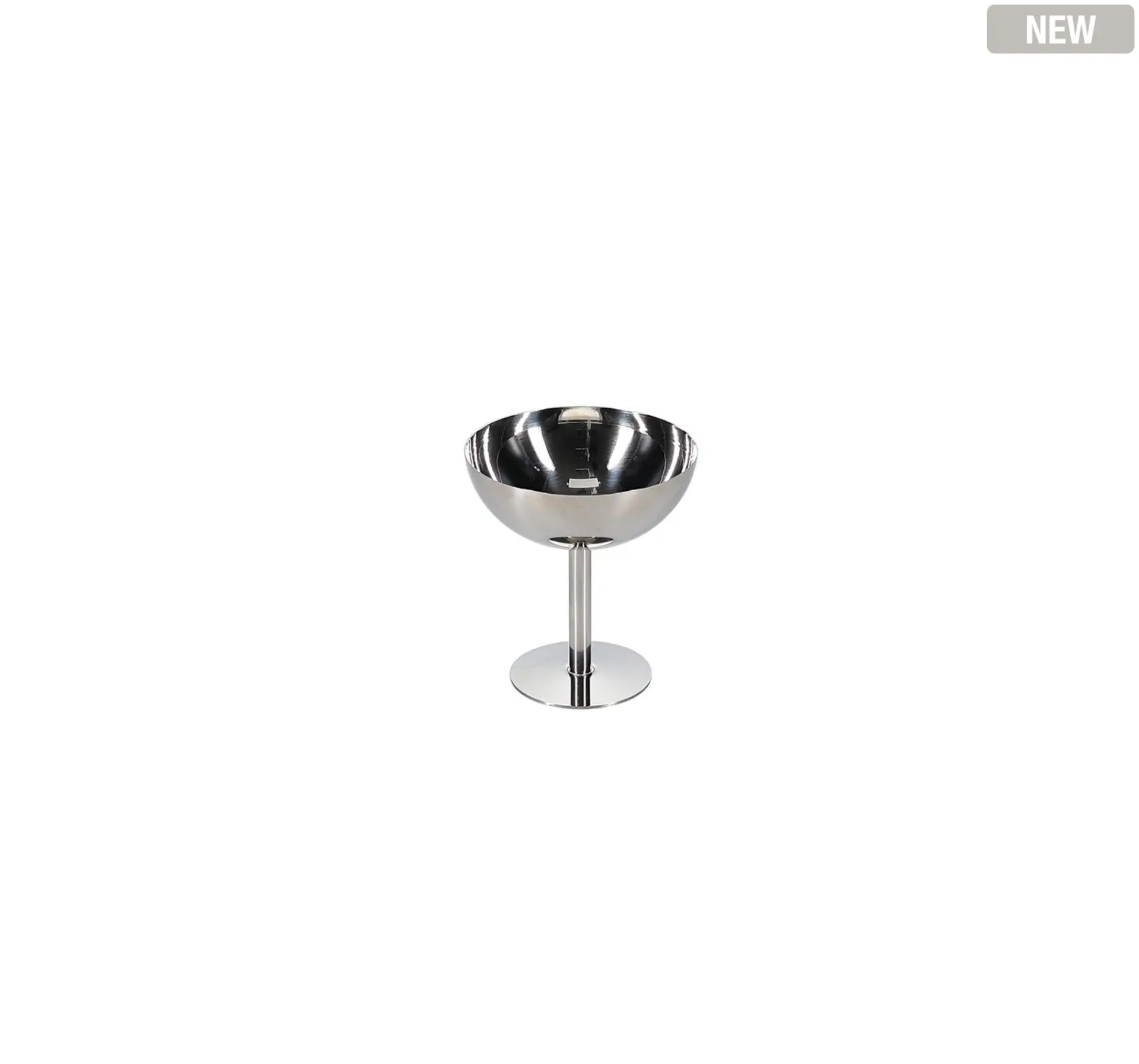 S&P Ijscoupe 10xH11cm chrome Oryn - set/2