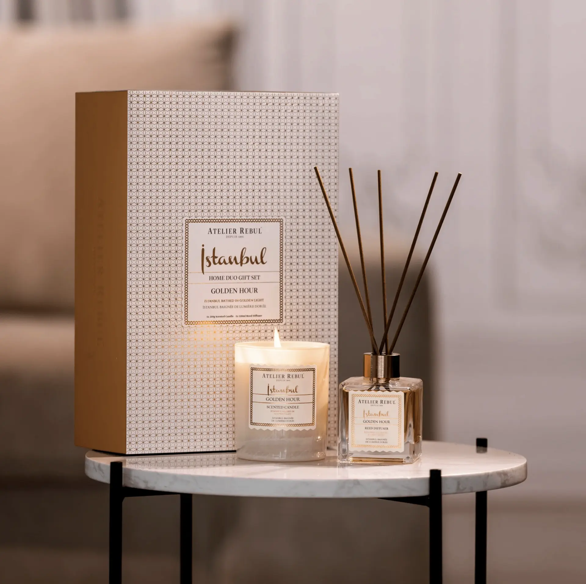 Atelier Rebul Istanbul Golden Hour Luxury Home Geschenkset